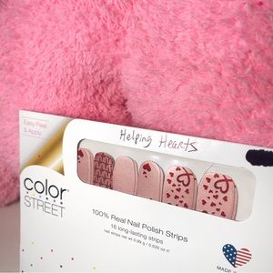 Color Street Helping Hearts Nail Strip Set